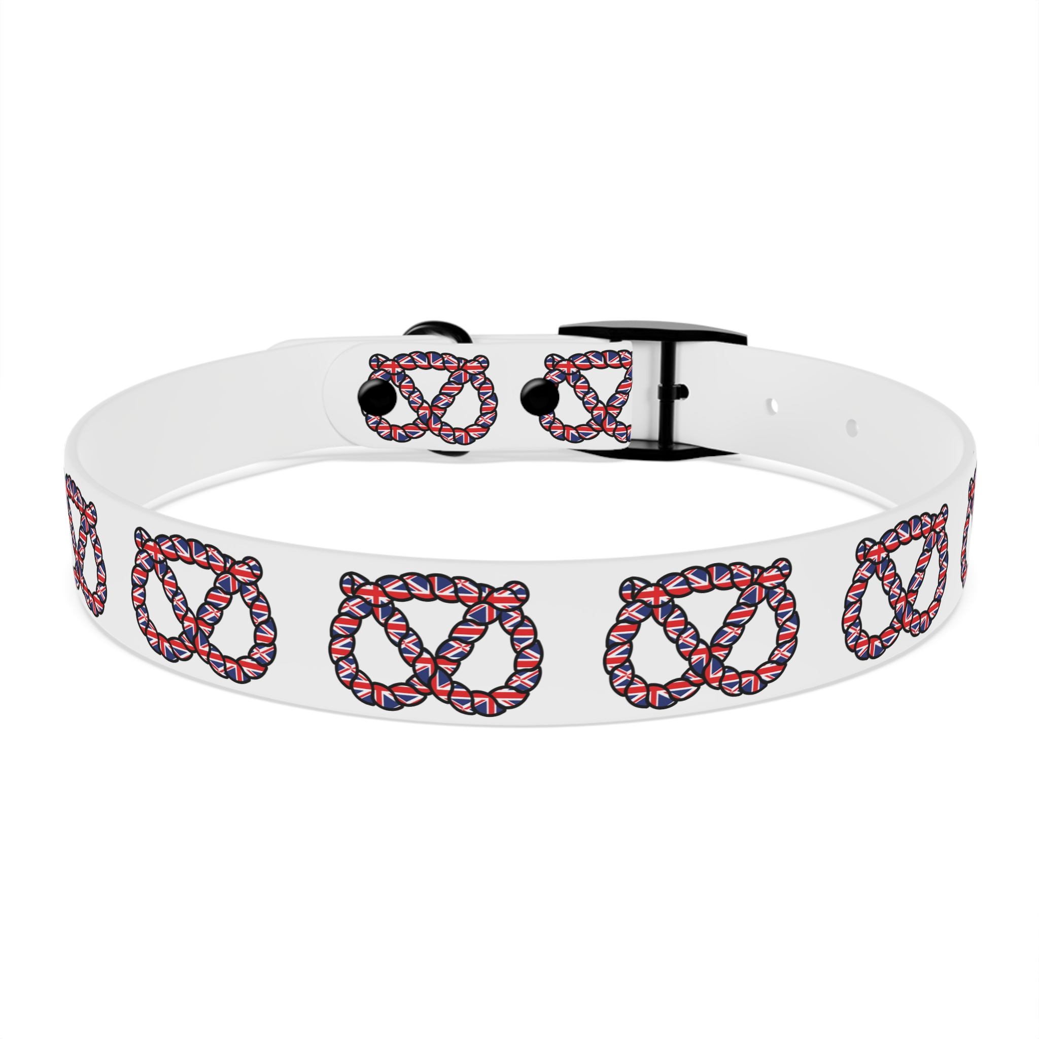 Stafford Knot Union Jack Dog Collar - Image 20