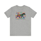 Colorful Stafford with Knot Unisex Jersey Short Sleeve Tee - Image 5