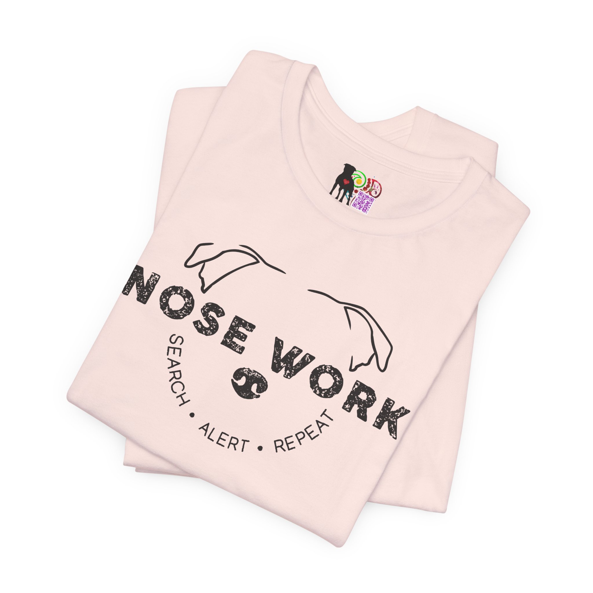 Stafford Nose Work Unisex Jersey Short Sleeve Tee - Image 3