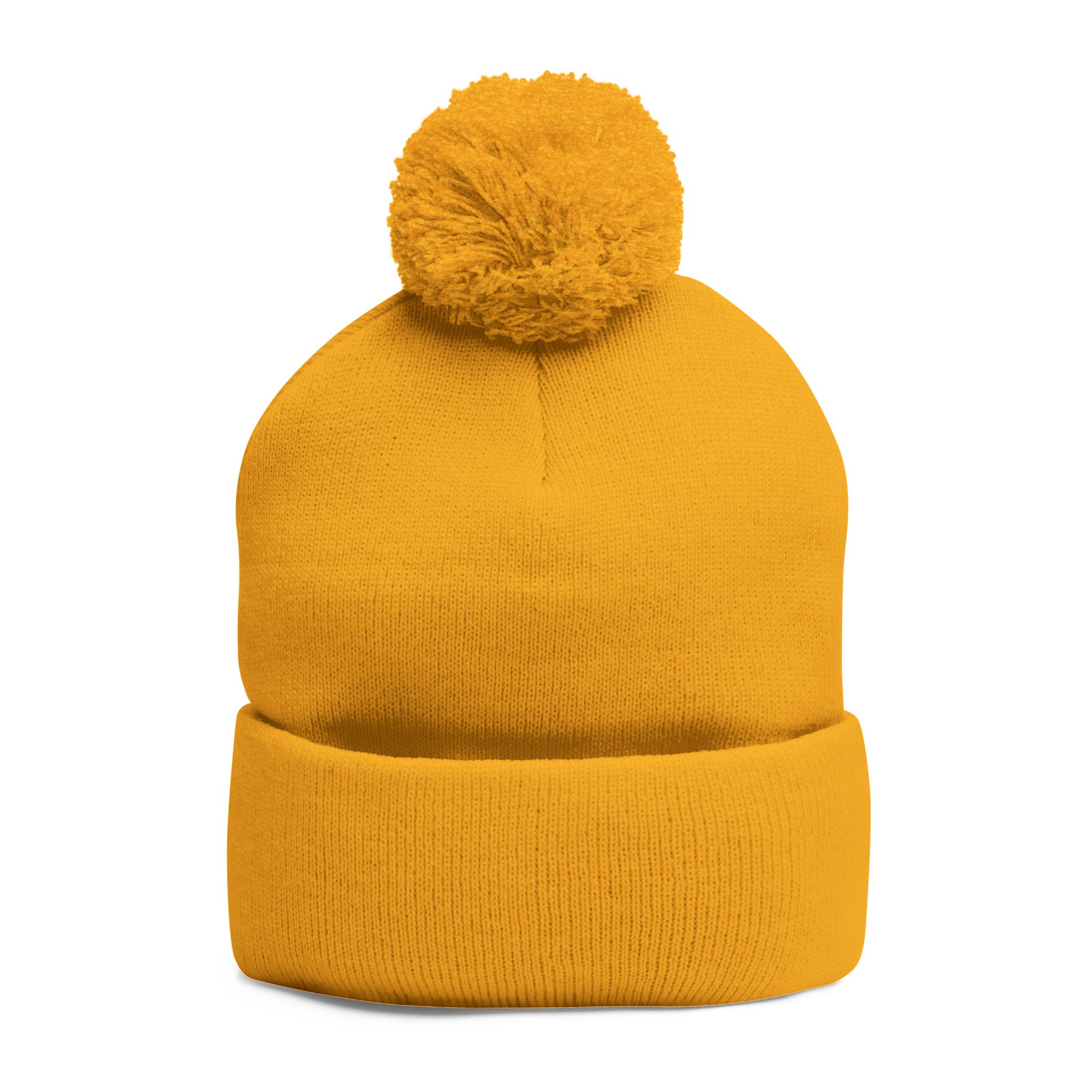 Pom-Pom Stafford Knot Knit Cap (Embroidery) - Image 10