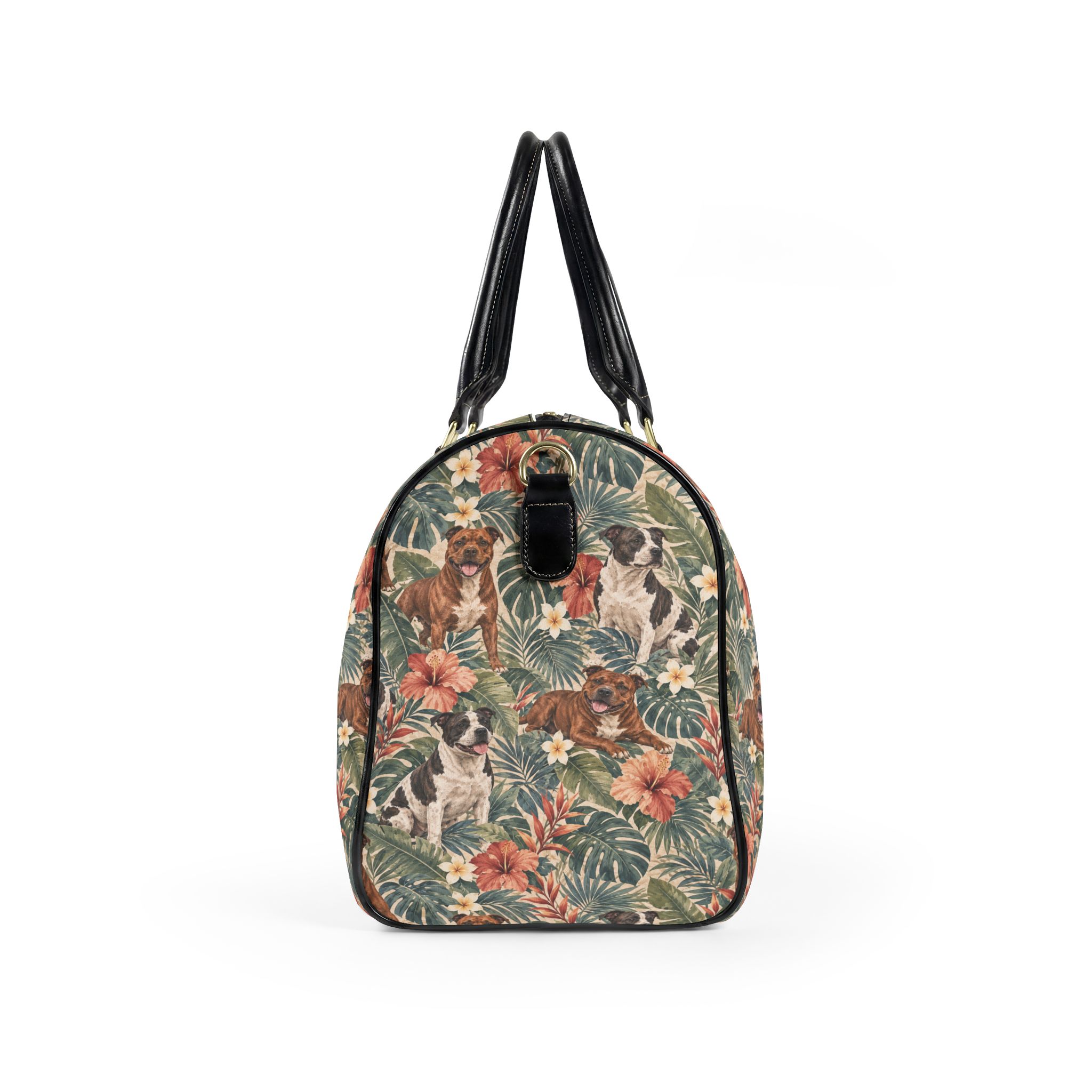 Faux Leather Travel Bag - Image 8