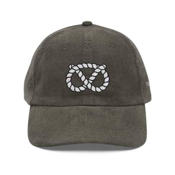 STAFFORD KNOT EMBROIDERED Vintage Corduroy Cap - Image 6