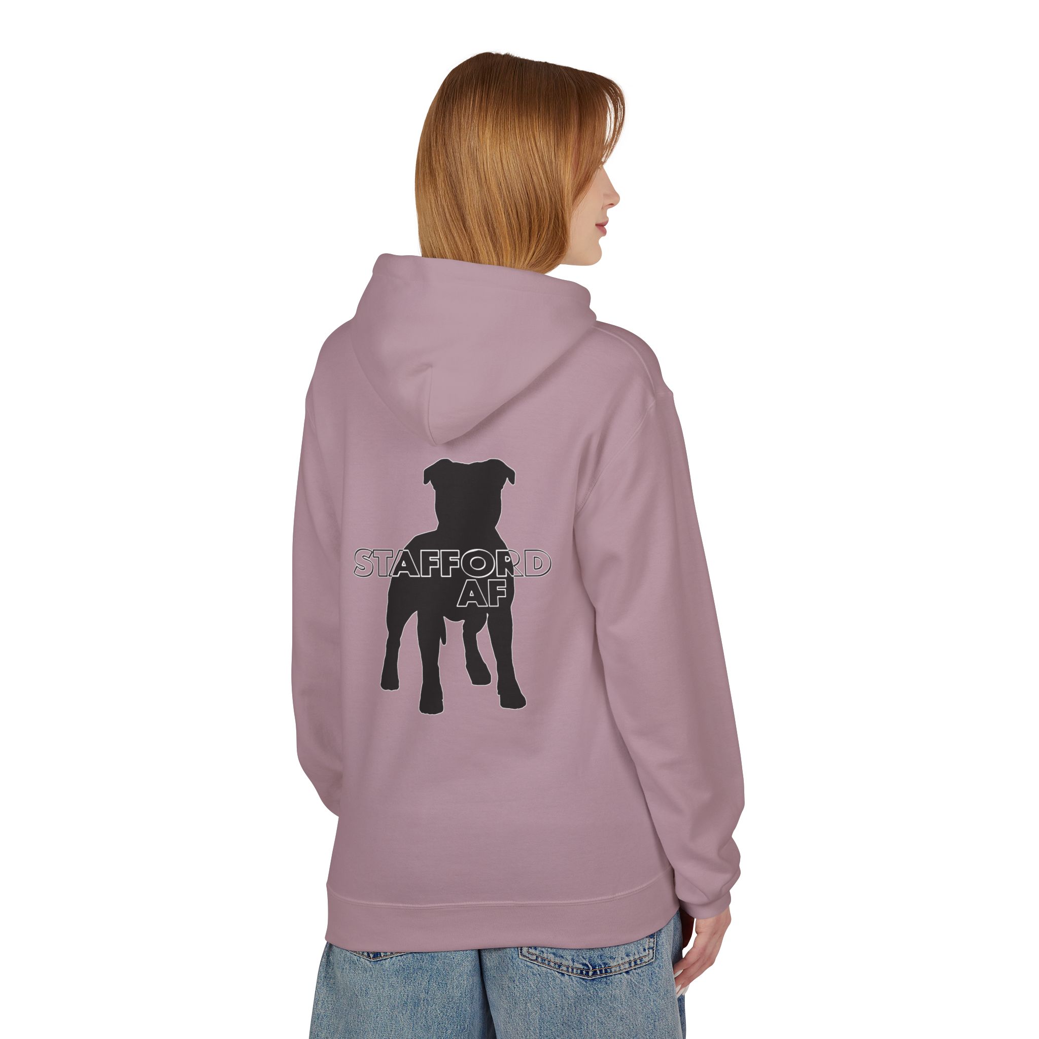 Stafford AF Unisex Heavy Blend™ Full Zip Hooded Sweatshirt - Image 4