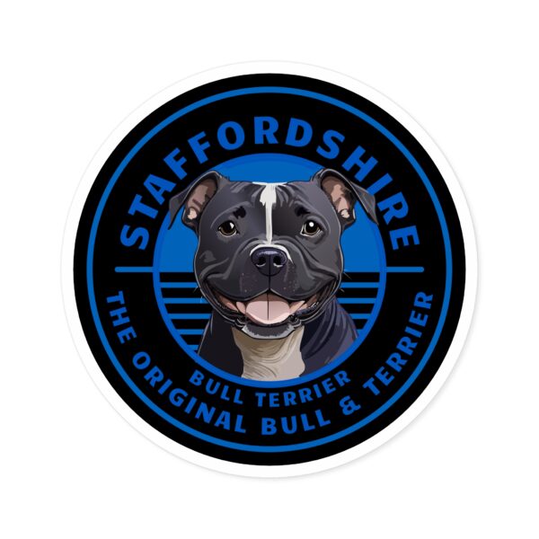 The Original Bull and Terrier bb Round Stickers, IndoorOutdoor - Image 10