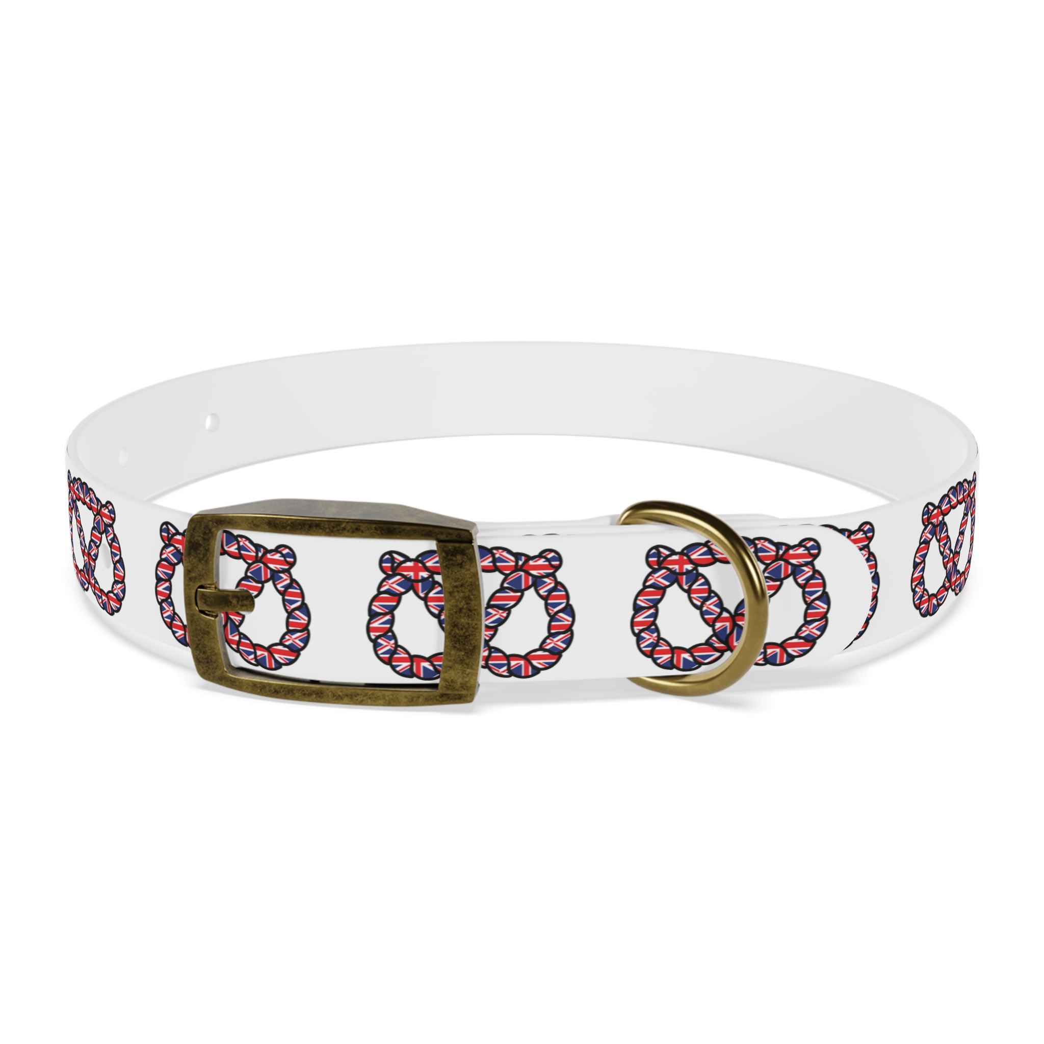 Stafford Knot Union Jack Dog Collar - Image 7
