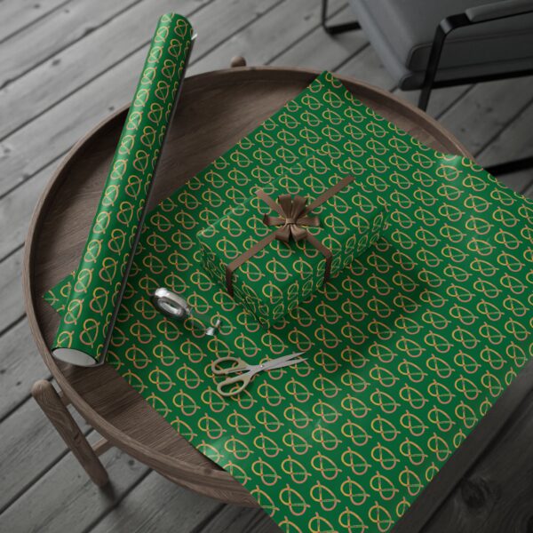 Stafford Knot Wrapping Papers Green - Image 12