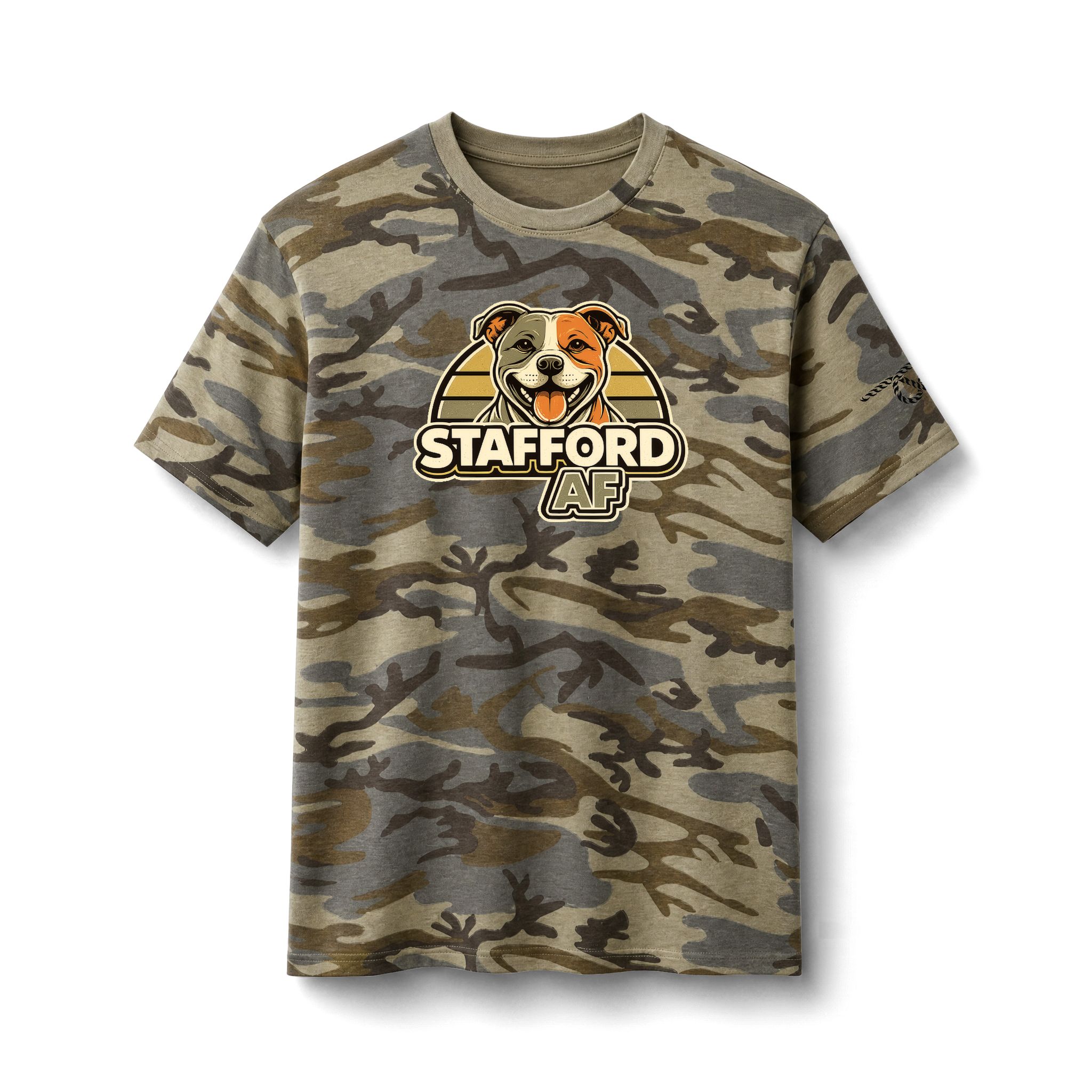 Camo Stafford AF Graphic T-Shirt