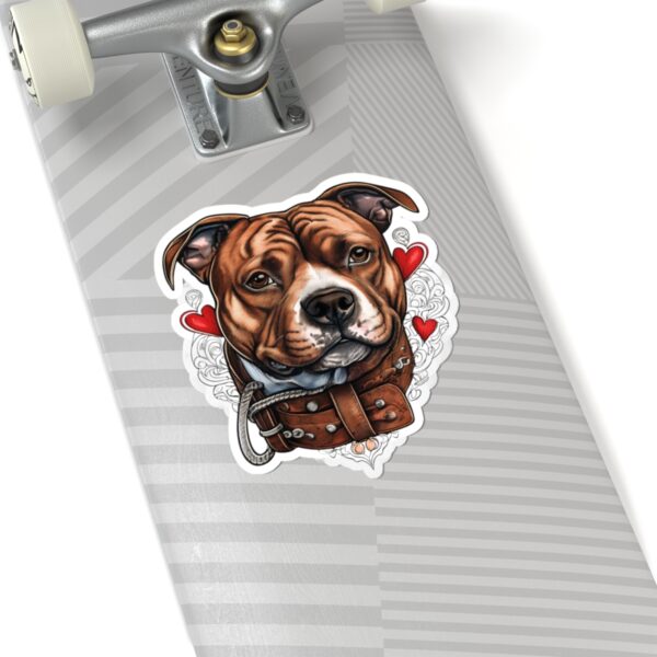Red Stafford Kiss-Cut Stickers - Image 8