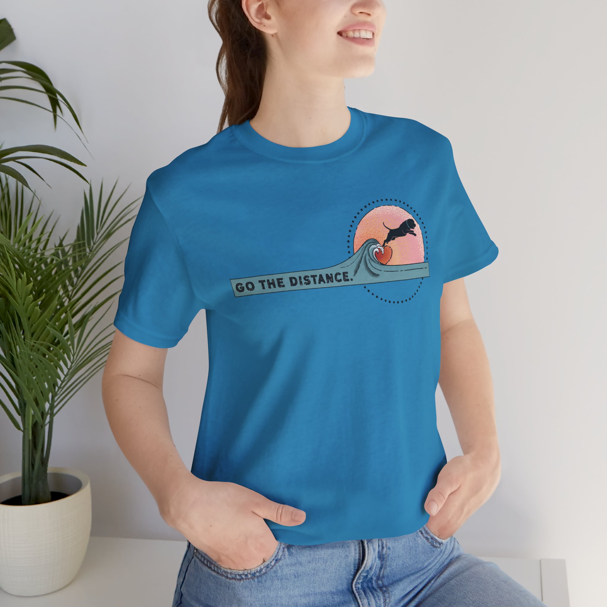Stafford Dock Diving Unisex Jersey Short Sleeve Tee - Image 45