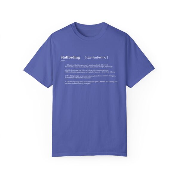 Staffording definition Unisex Garment-Dyed T-shirt - Image 25