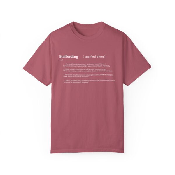 Staffording definition Unisex Garment-Dyed T-shirt - Image 45