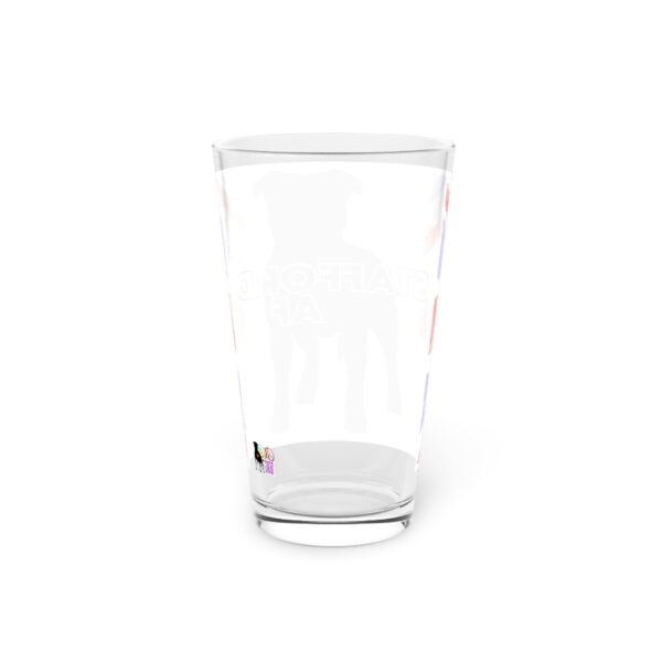 Union Jack Stafford AF Pint Glass, 16oz - Image 4