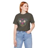 Sugar Skull Stafford Unisex Jersey Short Sleeve Tee - Image 47