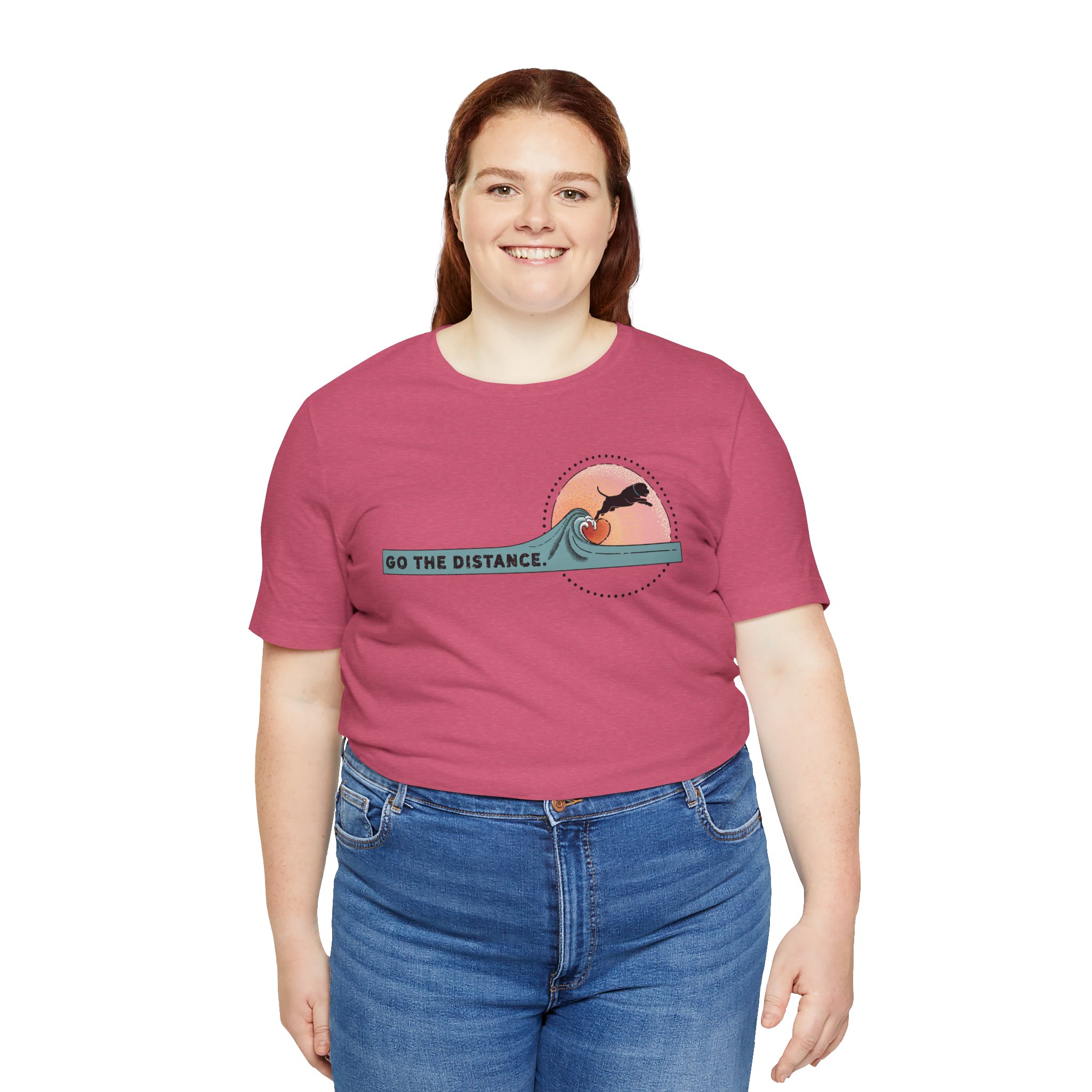 Stafford Dock Diving Unisex Jersey Short Sleeve Tee - Image 55