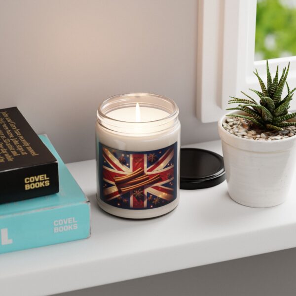 Union Jack Stafford Holiday Scented Soy Candle, 9oz - Image 4