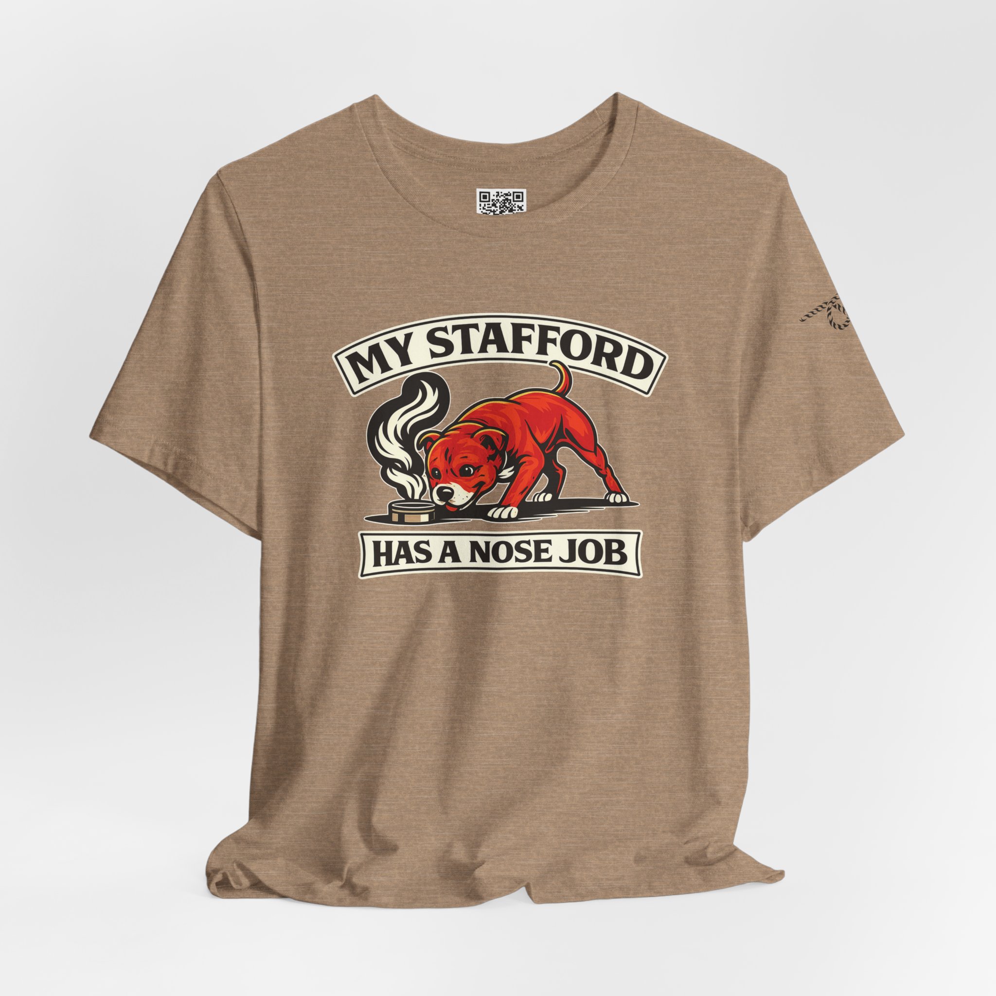 My Stafford Has A Nose Job T‑Shirt by TSK - Image 12