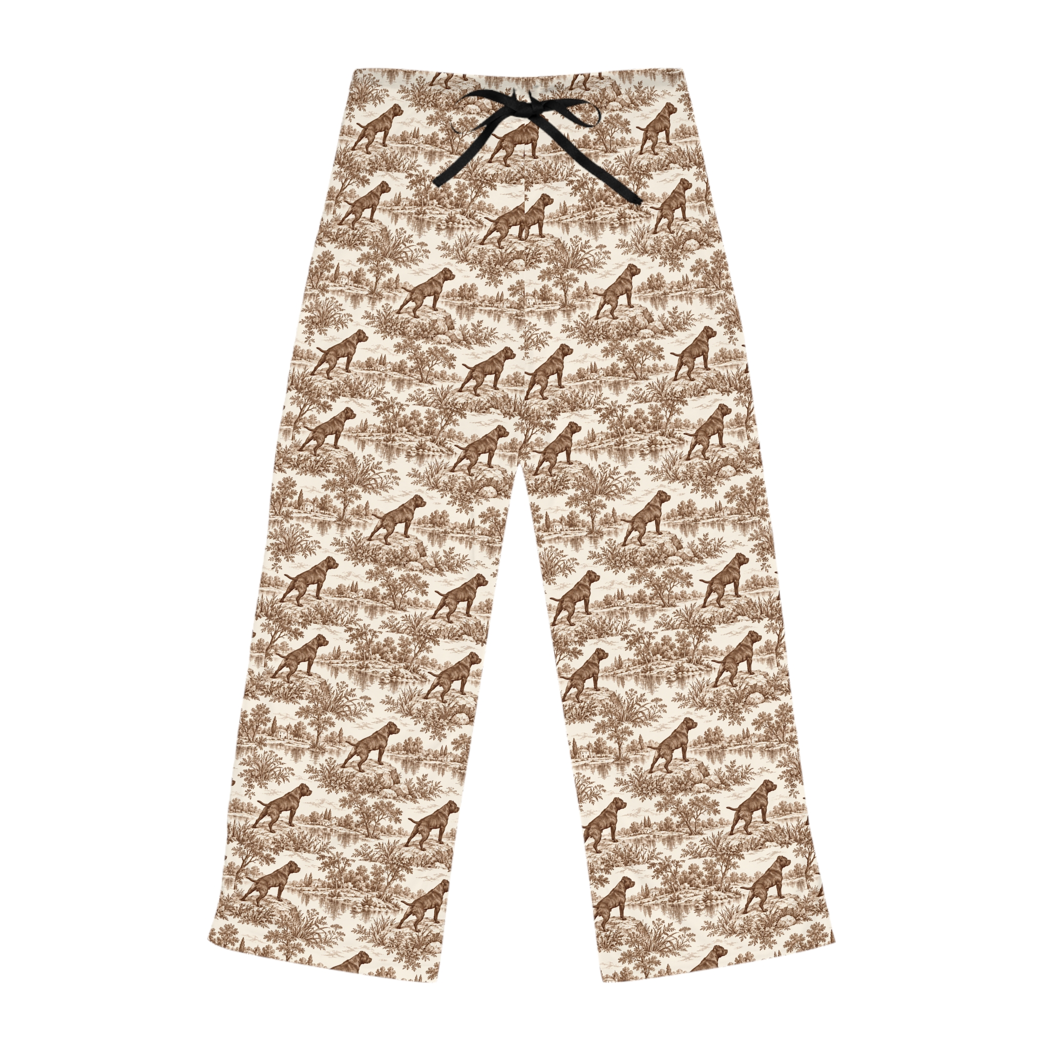 Classic toile Stafford Pajama Pants in sepia - Image 2