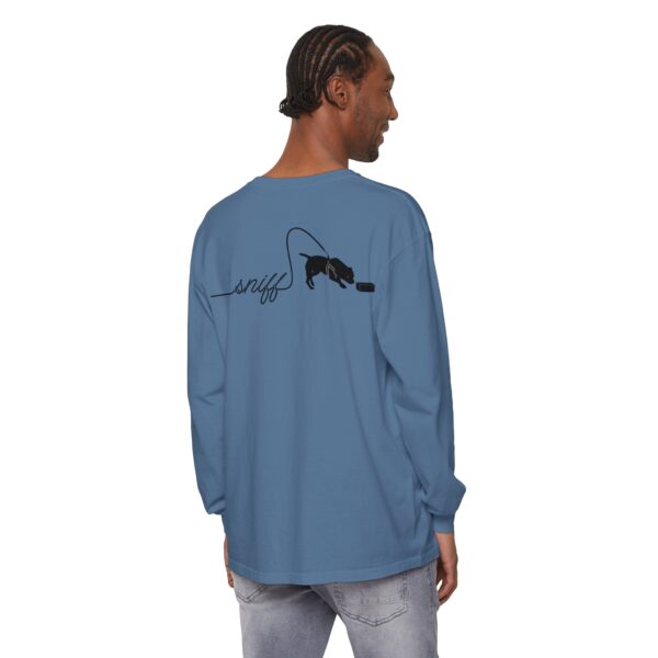 Stafford Nose Work Garment-dyed Long Sleeve T-Shirt - Image 2