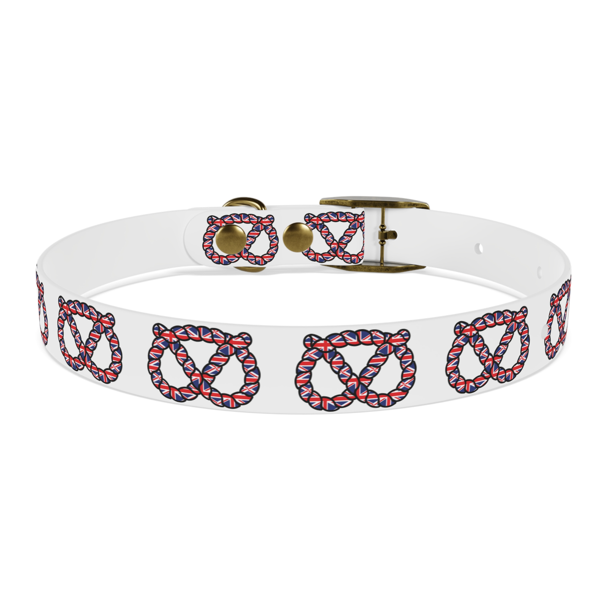 Stafford Knot Union Jack Dog Collar - Image 8