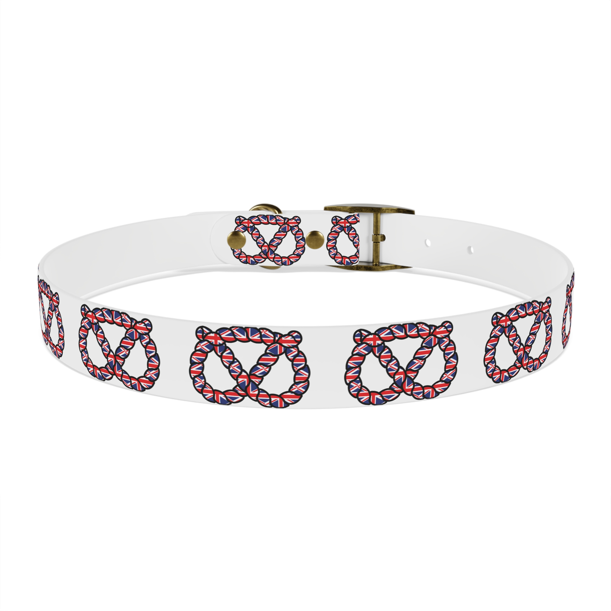 Stafford Knot Union Jack Dog Collar - Image 35