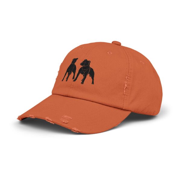 Stafford Minimalist Unisex Distressed Cap - Image 6