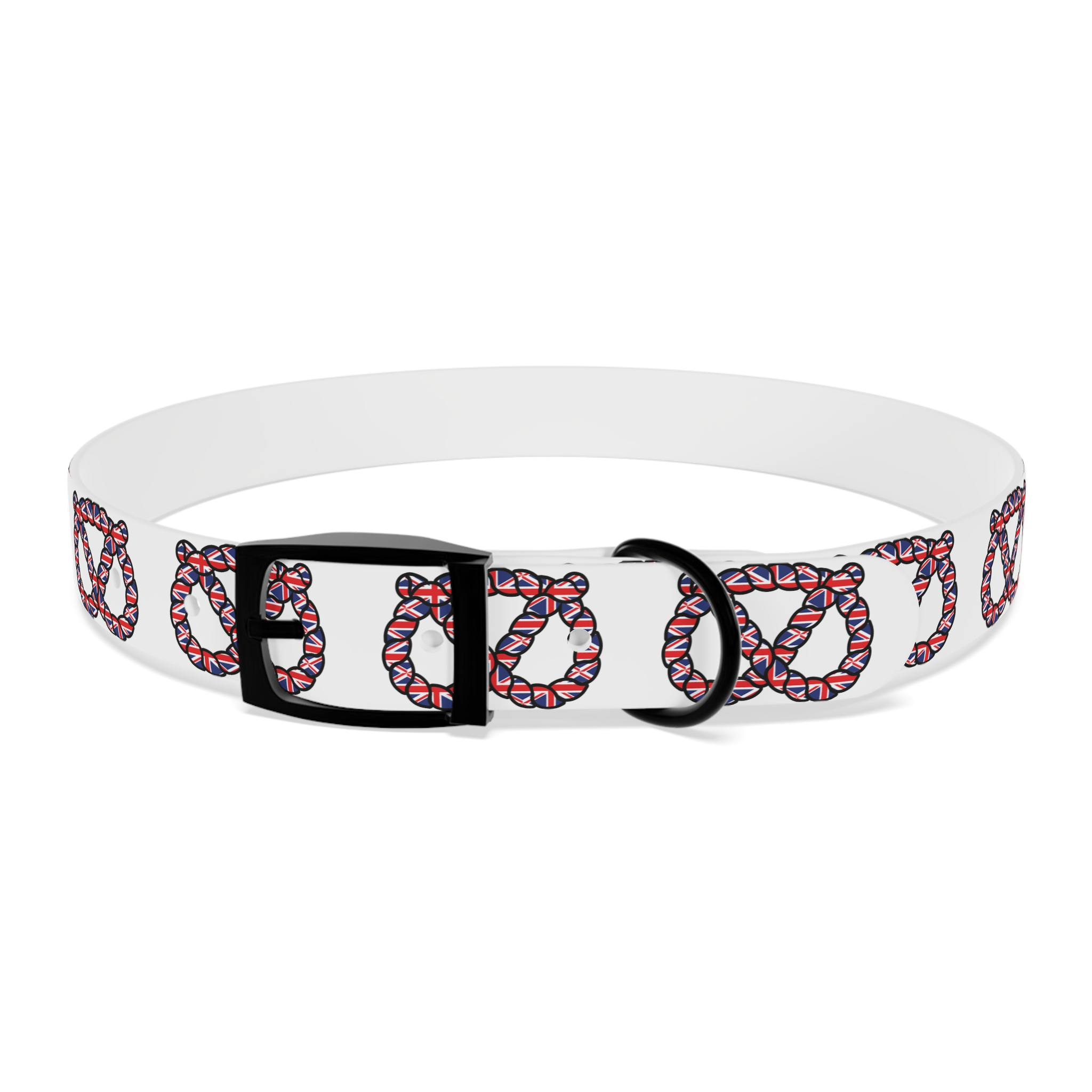 Stafford Knot Union Jack Dog Collar - Image 28