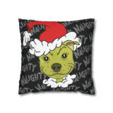 Nice and Naughty Stafford Holiday Spun Polyester Pillowcase (Covers) - Image 2