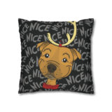 Nice and Naughty Stafford Holiday Spun Polyester Pillowcase (Covers) - Image 4