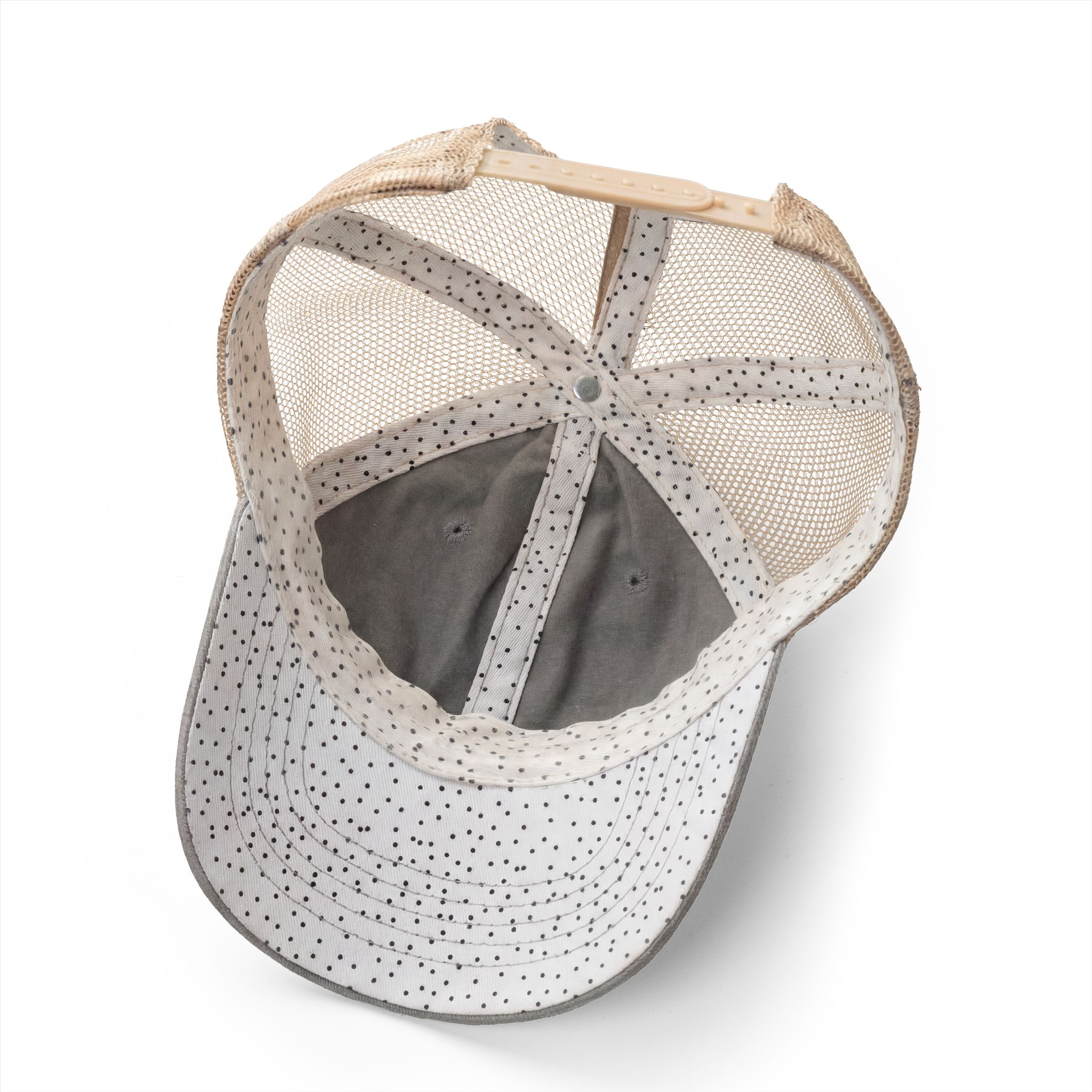 STAFFORD Women's Washed Mesh-Back Cap with pattern under bill - Image 8