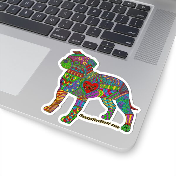 Colorful Stafford Fundraiser Kiss-Cut Stickers - Image 2