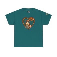 Boop! Vintage Heart Dog Tee — Cute Retro Pup Graphic T-Shirt