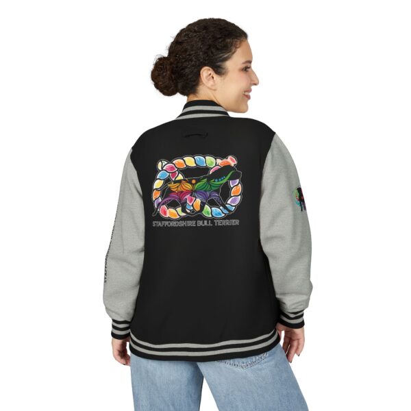 Unisex Heavyweight Letterman Jacket - Image 4