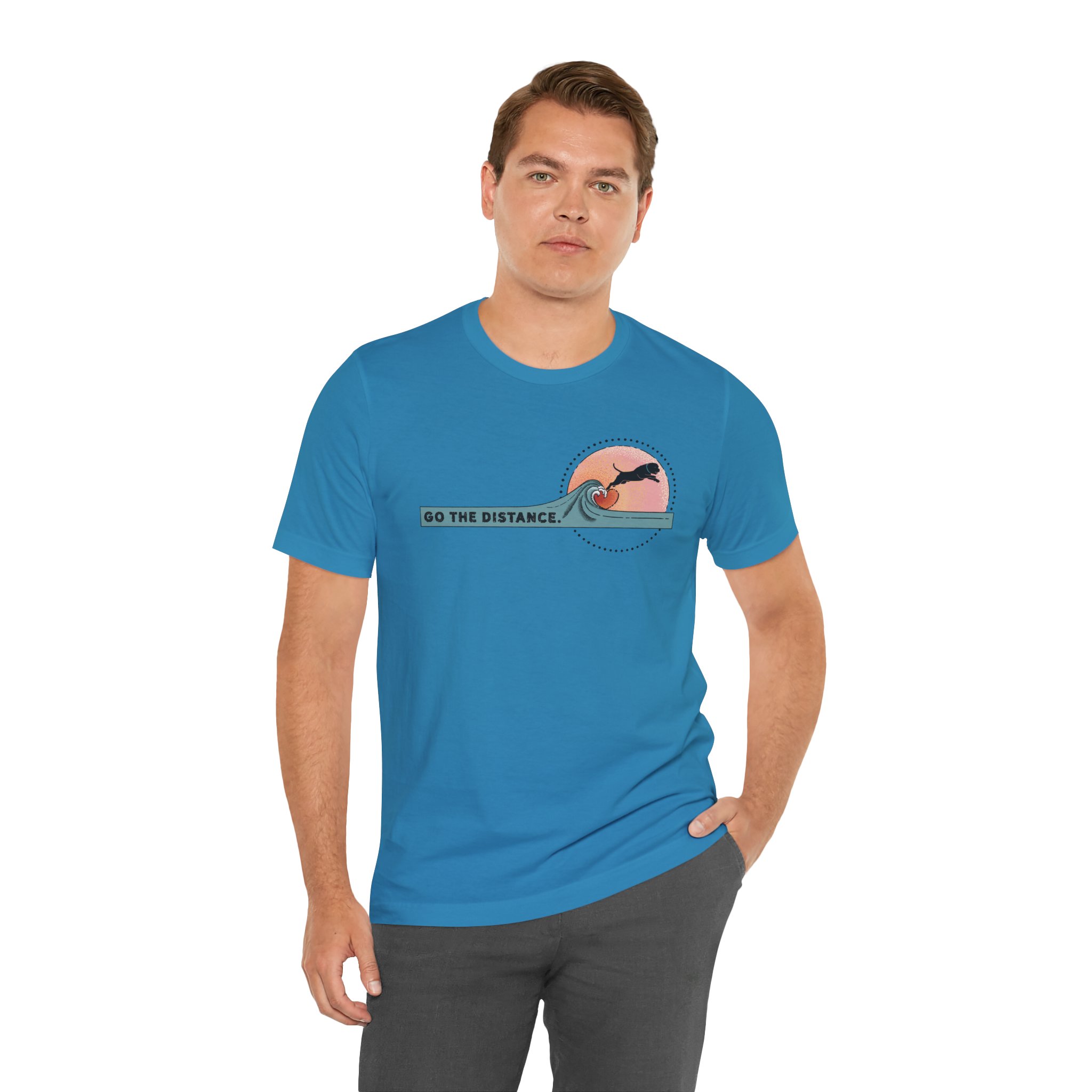 Stafford Dock Diving Unisex Jersey Short Sleeve Tee - Image 42