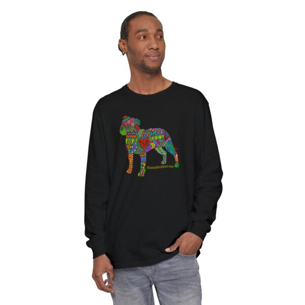 Colorful Stafford Garment-dyed Long Sleeve T-Shirt - Image 35