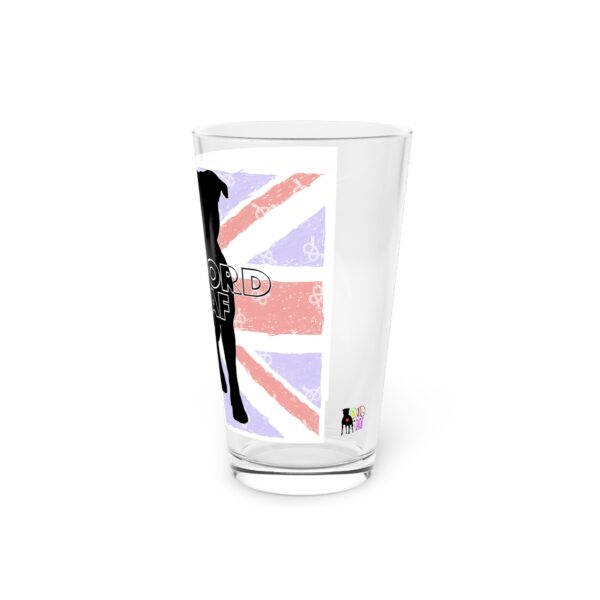Union Jack Stafford AF Pint Glass, 16oz - Image 3