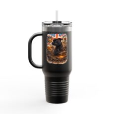 40oz Insulated Travel Mug with UK theme Stafford Design
