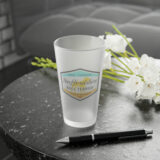 Stafford print Frosted Pint Glass, 16oz
