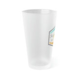 Stafford print Frosted Pint Glass, 16oz - Image 3