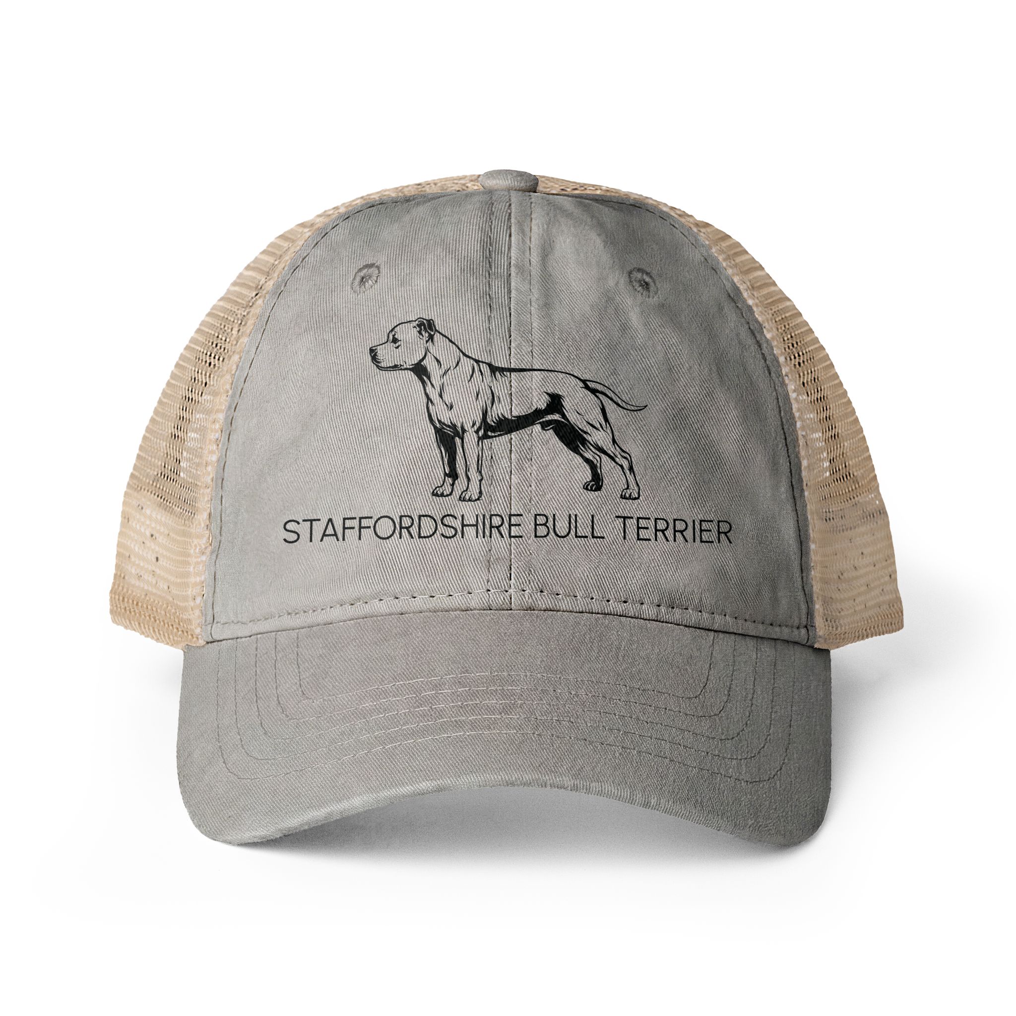 STAFFORD Women's Washed Mesh-Back Cap with pattern under bill - Image 7