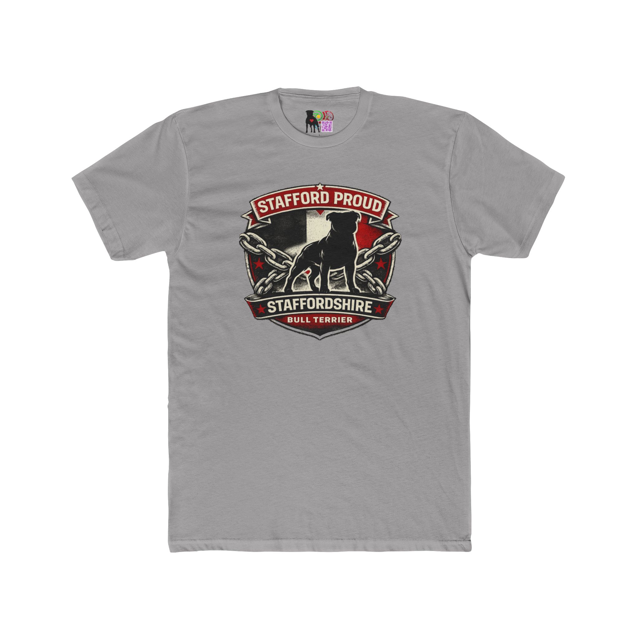 Staffordshire Bull Terrier T-Shirt – "Stafford Proud" Graphic Tee - Image 2
