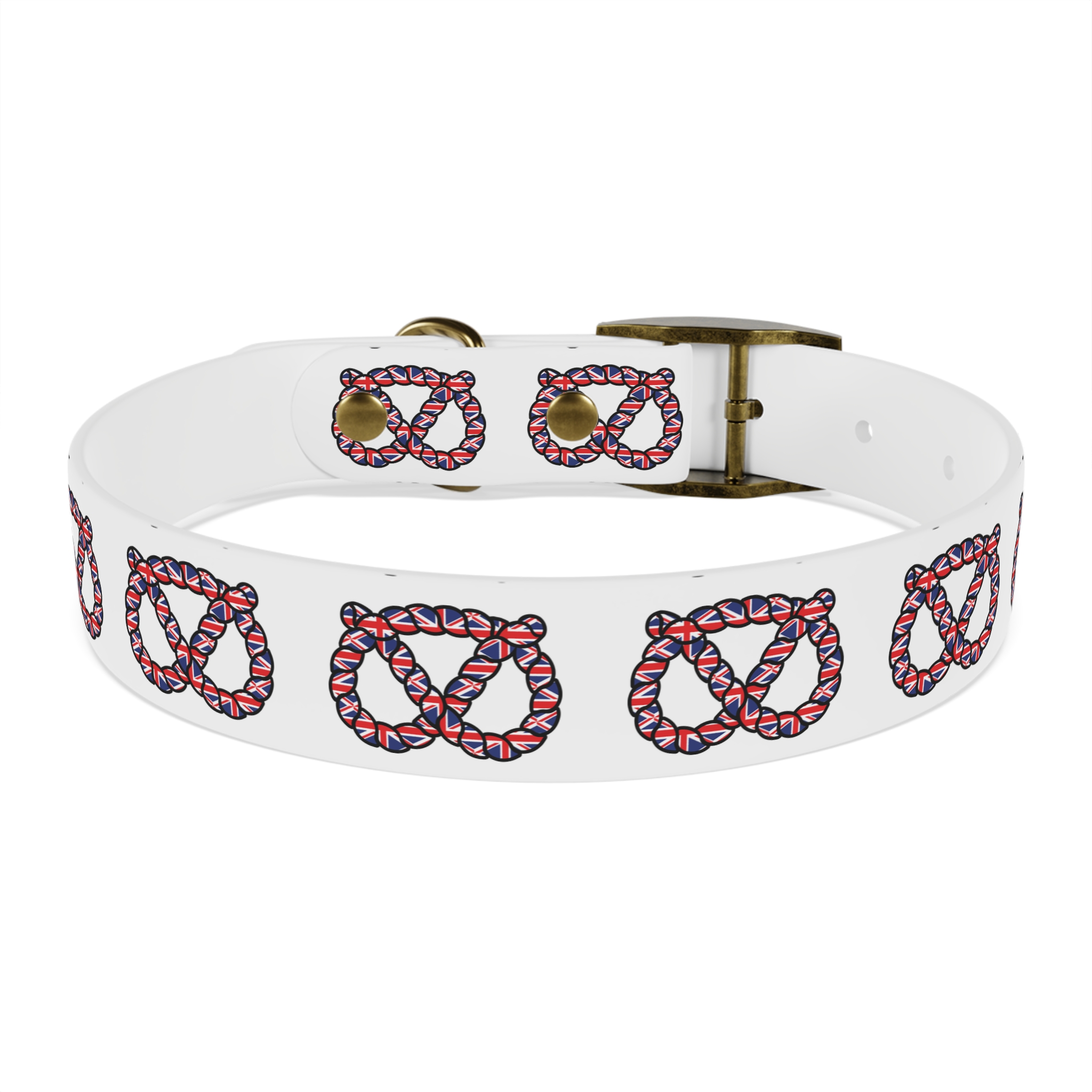 Stafford Knot Union Jack Dog Collar - Image 17