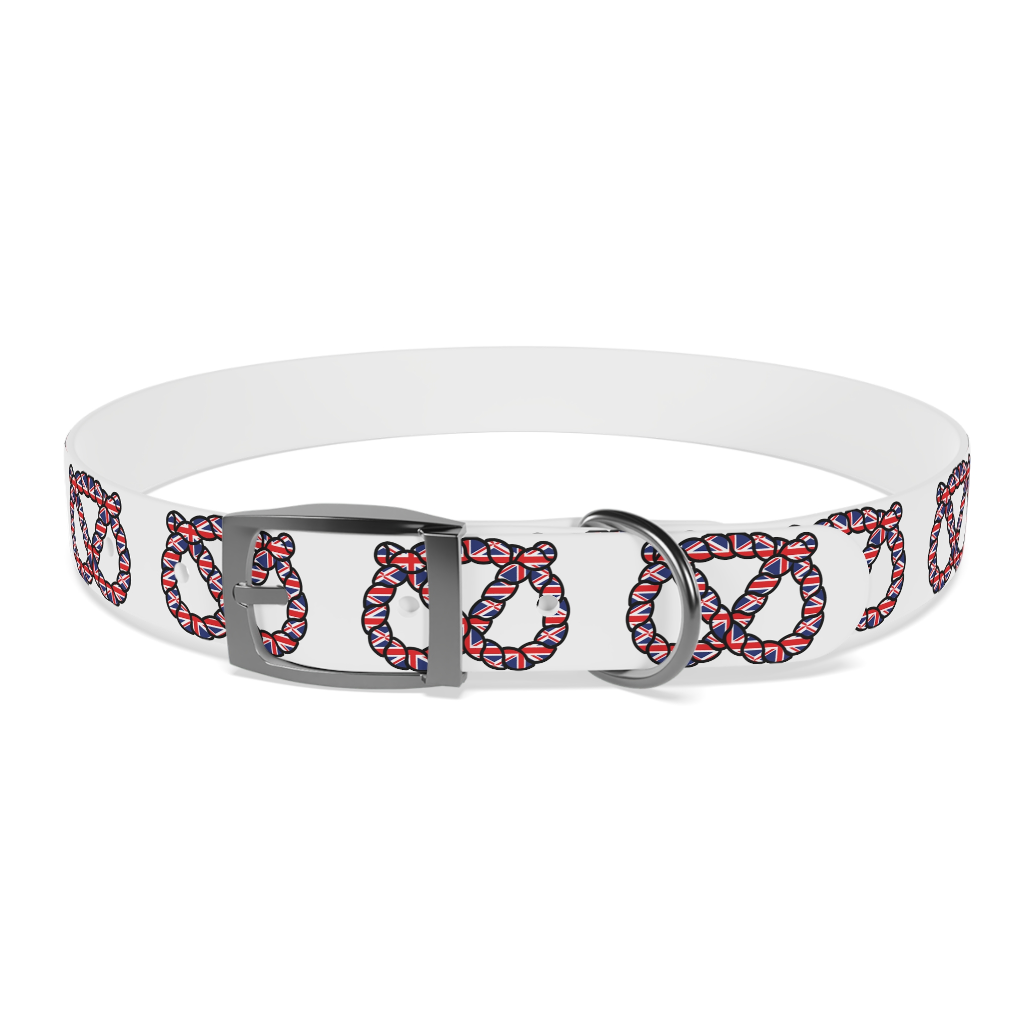 Stafford Knot Union Jack Dog Collar - Image 31