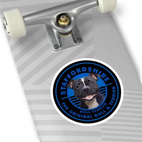 The Original Bull and Terrier bb Round Stickers, IndoorOutdoor - Image 3