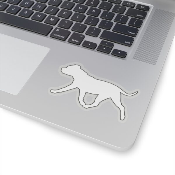 White Stafford Kiss-Cut Stickers - Image 2