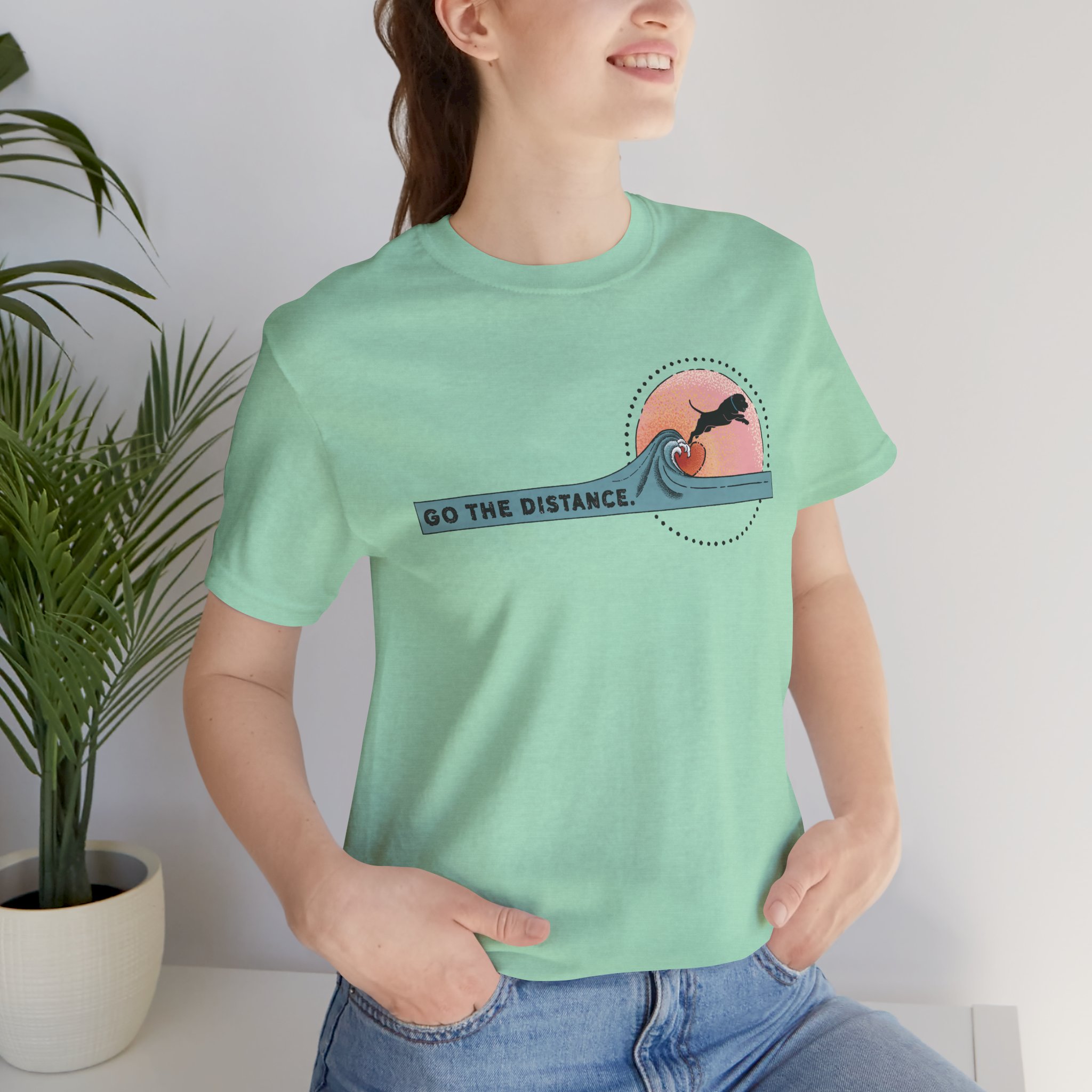 Stafford Dock Diving Unisex Jersey Short Sleeve Tee - Image 33